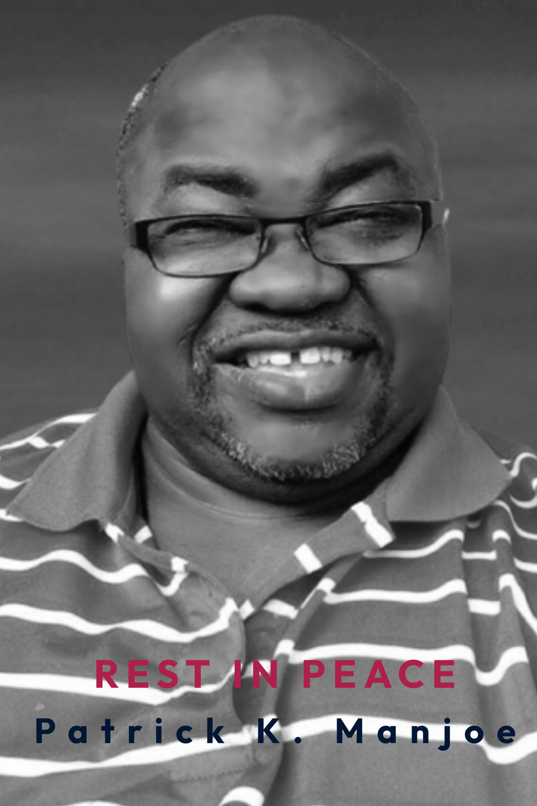 Alja Mourns Journalist Patrick Kolubah Manjoe